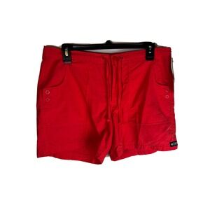 Columbia Womens Medium Shorts Melon Zip Fly NWT‎